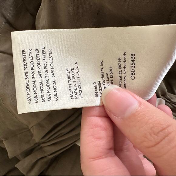 NWT Anthropologie Bungee Parachute Cargo Army Green Pants XS - Picture 5 of 7